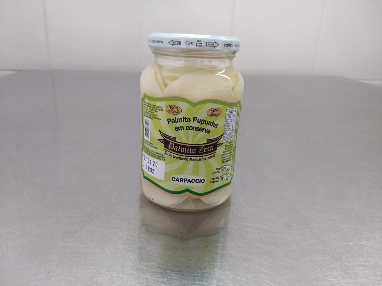 Carpaccio Palmito Zeca